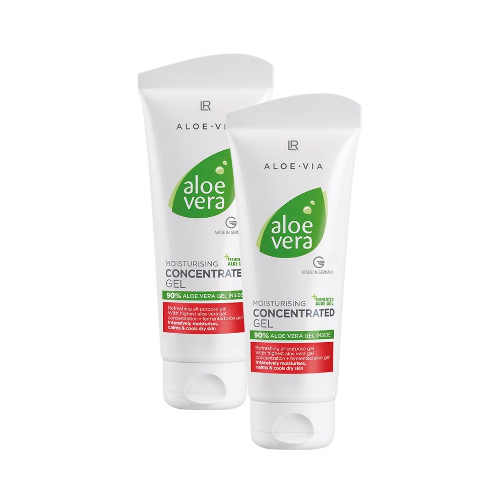 2x Aloe Vera Moisturising Concentrated Gel (Set)