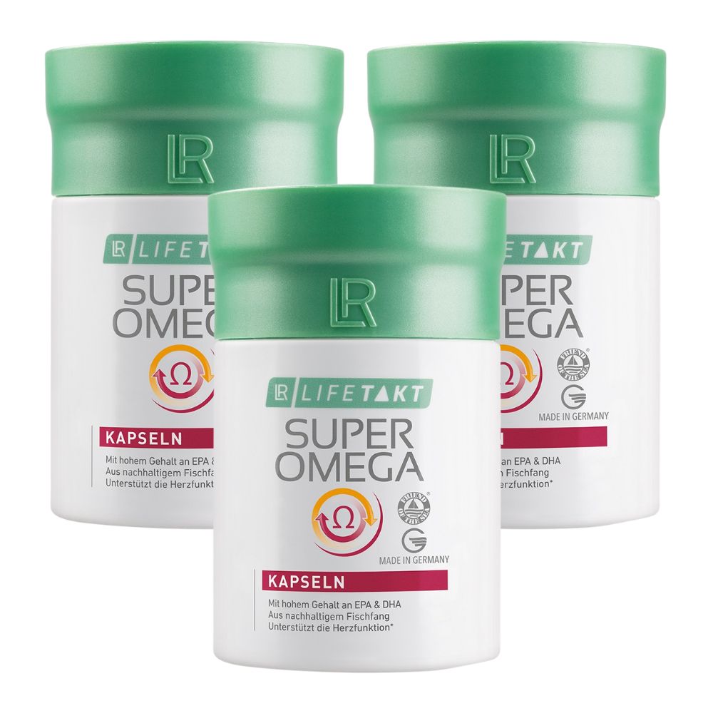 3x Super Omega Kapseln (Set)