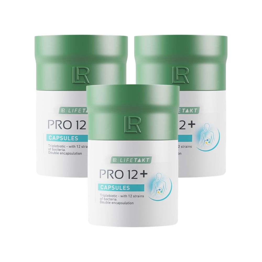 3x PRO 12 + Kapseln (Set)
