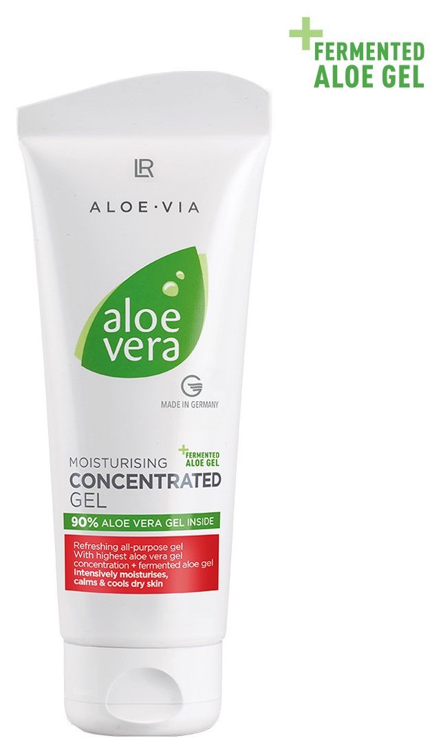 Eine Tube Aloe Vera Moisturising Concentrated Gel