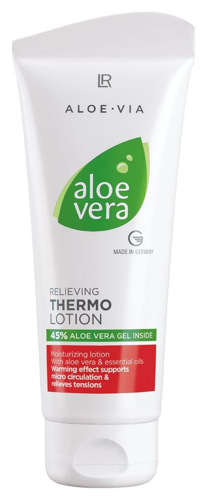 Eine Tube Aloe Vera Relieving Thermolotion
