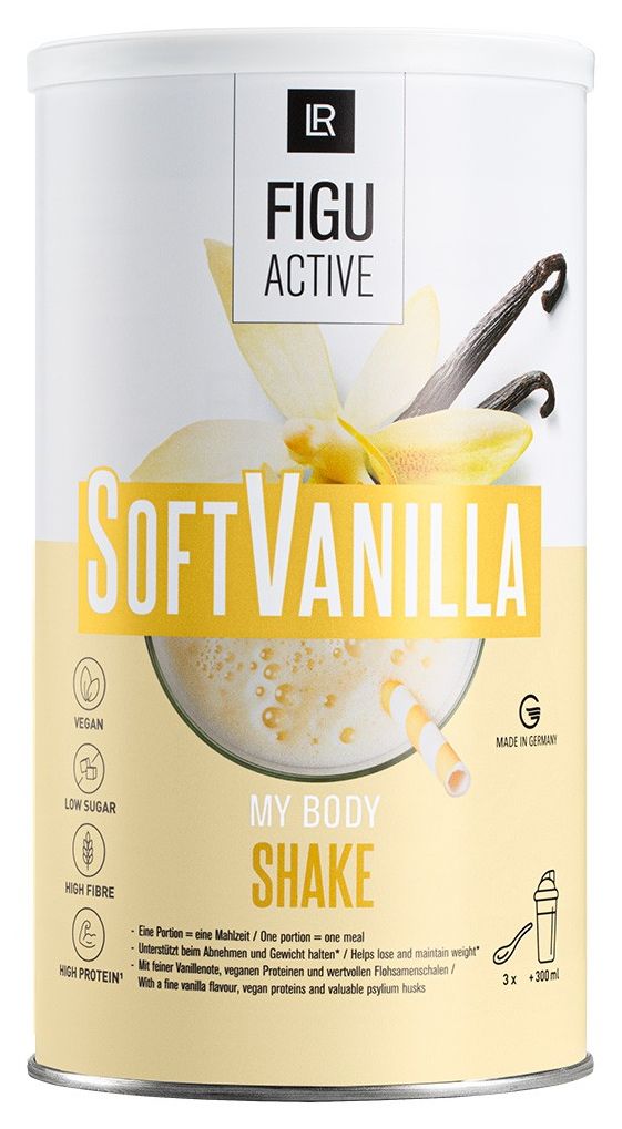 Tin of LR FiguActive Soft Vanilla Shake